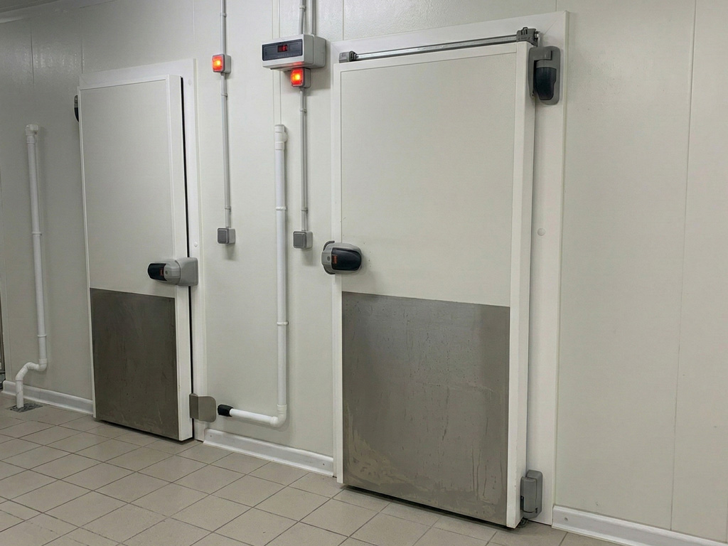 Porte pivotante ACOFROID pour chambre froide positive